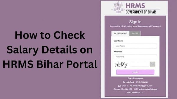 How to Check Salary Details on HRMS Bihar Portal