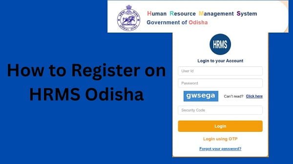 How to Register on HRMS Odisha 